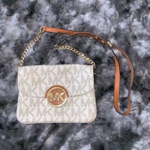 Michael Kors Leather Crossbody Bag